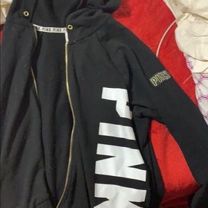 Pink hoodie